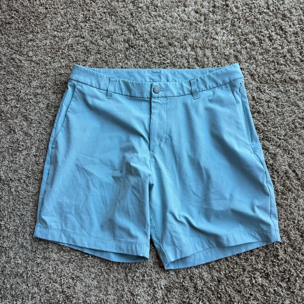 lululemon athletica woven air Light Blue Men's Shorts